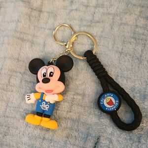 Mickey Mouse Key Chain with Strap